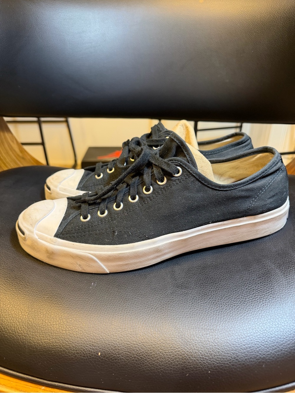 Converse Jack Purcell Canvas Low-Top Sneakers 164056C Size M9.5/W11
